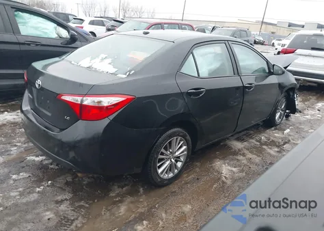 2014 Toyota Corolla Le Premium z USA, uszkodzony, nr VIN 2T1BURHE5EC154248